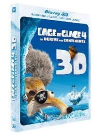 L'Âge de glace : La dérive des continents - 3D : L'Age de glace 4 : La dérive des continents - Combo Blu-ray 3D