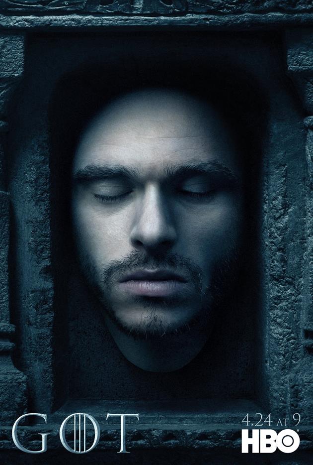 Affiche Promotionnelle - Tête de Robb Stark