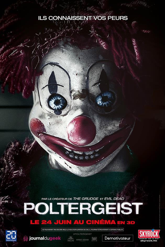 Poltergeist 2015 Ils connaissent vos peurs