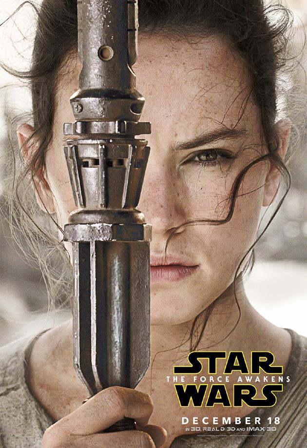 Affiche personnage Rey