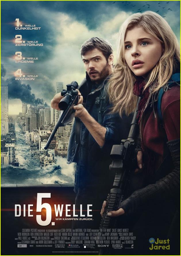 Affiche allemande - Die 5 Welle