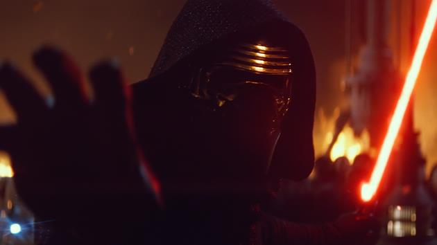 Kylo Ren utilise le côté obscur