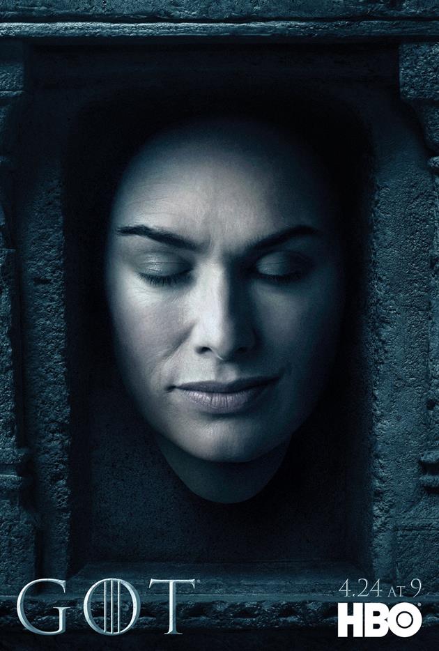 Affiche Promotionnelle - Tête de Cersei Lannister