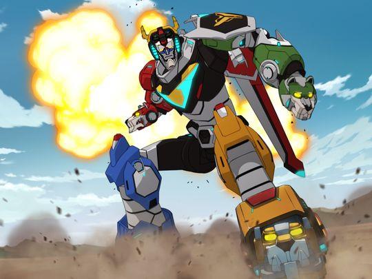 Le nouveau design de Voltron