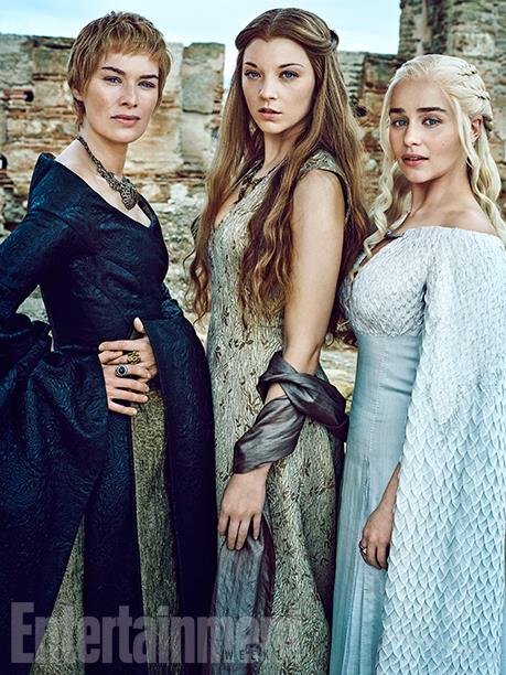 Dame of Thrones - Cersei, Margaery et Daenerys