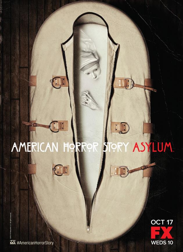 Affiche American Horror Story saison 2 Asylum - Sac de couchage ou camisole de force