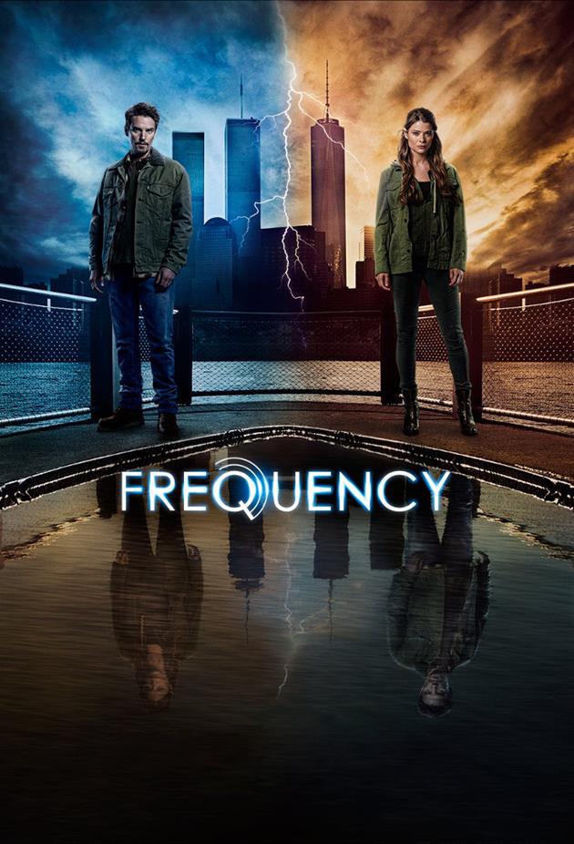 Affiche Frequency - Les deux mondes côte à côte