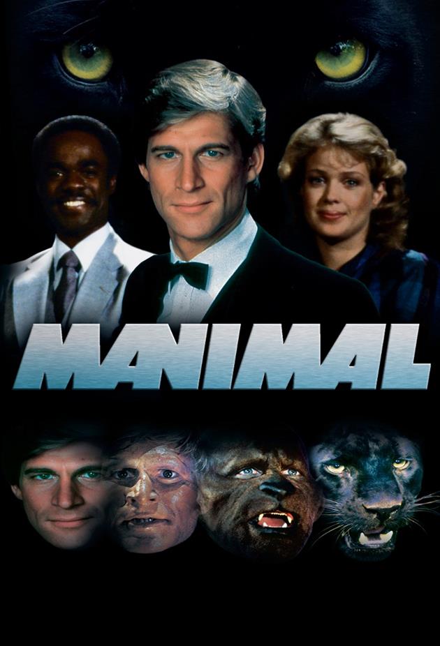 Affiche de Manimal - personnages et transformations