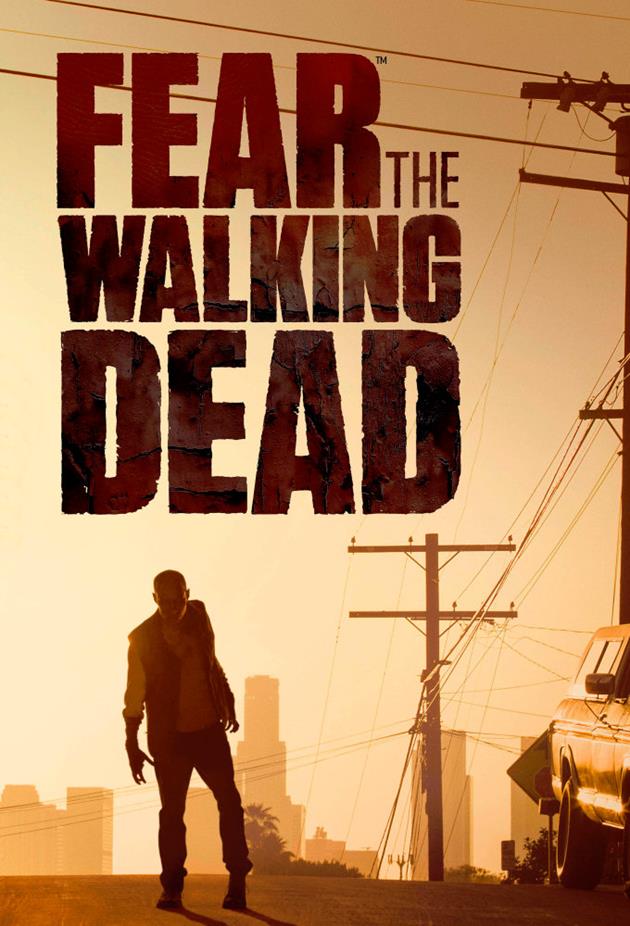 Affiche Fear the Walking Dead - zombie errant