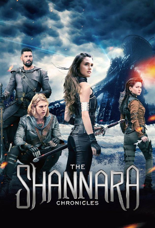 Affiche Chroniques de Shannara - Fond détruit