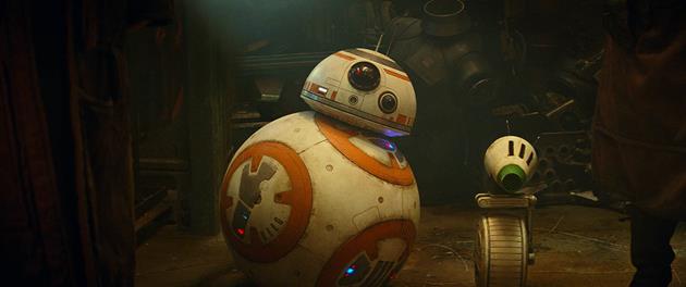 BB-8 et son nouveau copain D-O