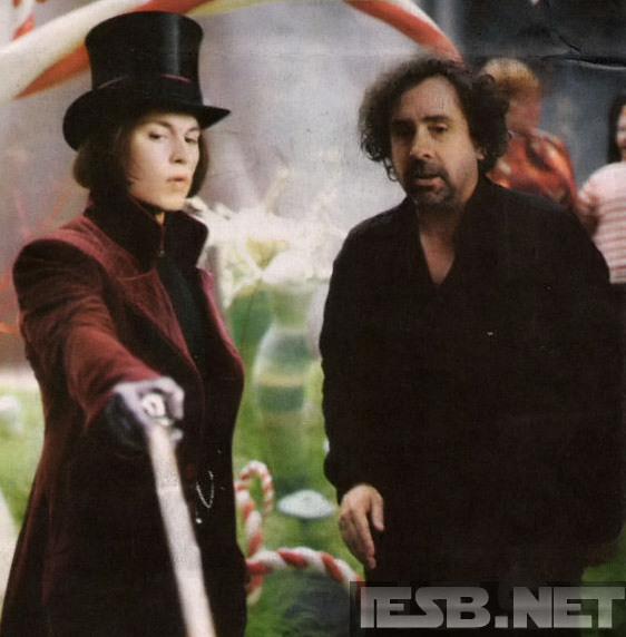 Johnny Depp et Tim Burton