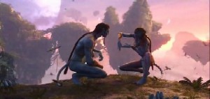 Avatar: Grace (Sigourney Weaver) et Norm Spellman (Joel Moore), Colonel Quaritch (Stephen Lang), Trudy Chacon (Michelle Rodriguez) et Norm Spellman (Joel Moore), Jake Sully (Sam Worthington) et Neytiri (Zoe Saldana)