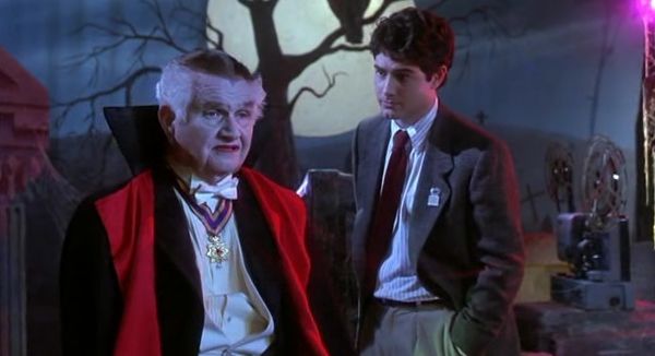 Gremlins 2: Grandpa Fred (Robert Prosky) et Billy Peltzer (Zach Galligan)