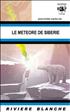 Le météore de Sibérie Hardcover - Rivière Blanche