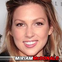 Miriam McDonald  Actrice