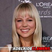 Adelaide Clemens  Actrice